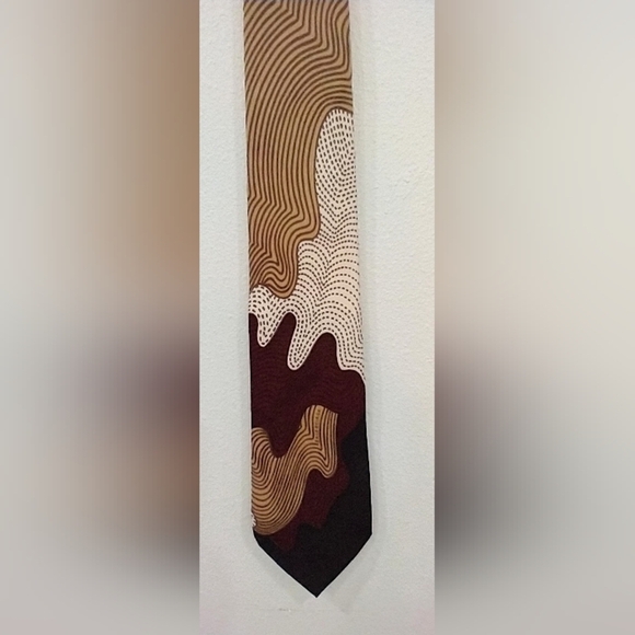 VINTAGE BALENCIAGA SILK TIE - Picture 4 of 8